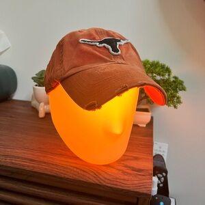 Brand 47 University of Texas Burnt Orange Cap with black longhorn logo